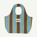 Oval Recycled Nylon - Mocha & Ice