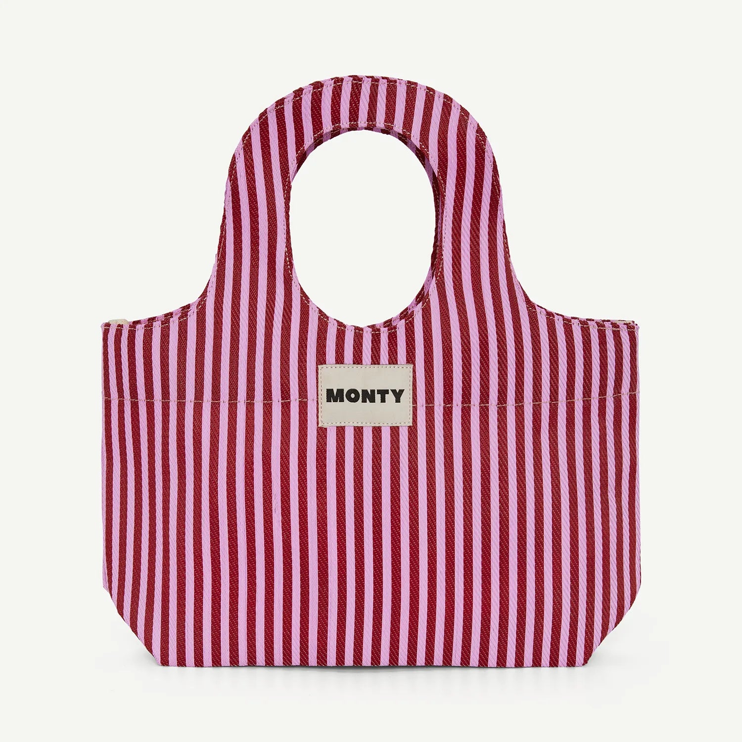 Oval Bag - Oxblood & Petal