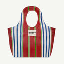 Oval Recycled Nylon - Sangria & Cobalt