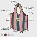 Oval Organic Cotton - Cashmere & Ink