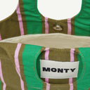 Oval Organic Cotton - Sweet Lilac & Fern