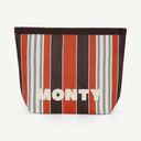 Shopper & Pouch Recycled Nylon Set - Crimson & Cocoa