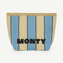 Pouch Recycled Nylon - Oatmeal & Cloud