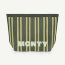 Shopper & Pouch Recycled Nylon Set - Olive & Zest