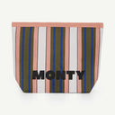 Pouch Recycled Nylon - Peach Frost & Khaki