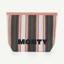 Shopper & Pouch Recycled Nylon Set - Peach Frost & Khaki