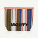 Pouch Recycled Nylon - Peach Frost & Khaki