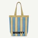 Shopper & Pouch Recycled Nylon Set - Oatmeal & Cloud
