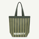 Shopper & Pouch Recycled Nylon Set - Olive & Zest
