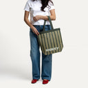 Shopper Recycled Nylon - Olive & Zest