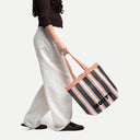 Shopper Recycled Nylon - Peach Frost & Khaki