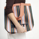 Shopper Recycled Nylon - Peach Frost & Khaki
