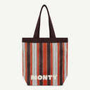 Shopper Recycled Nylon - Crimson & Cocoa